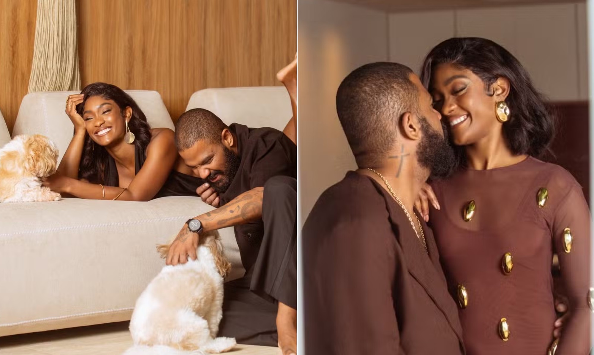 Arlindinho relembra apoio de Erika Januza no velório do pai e como amor entre eles nasceu depois disso: 