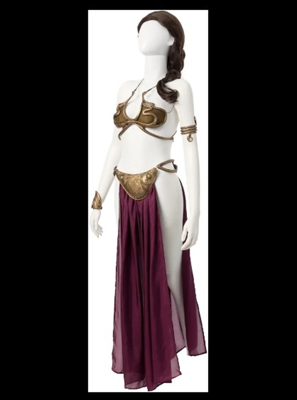 Ic&ocirc;nico biqu&iacute;ni da Princesa Leia vai a leil&atilde;o &mdash; Foto: Divulga&ccedil;&atilde;o/Heritage Auctions