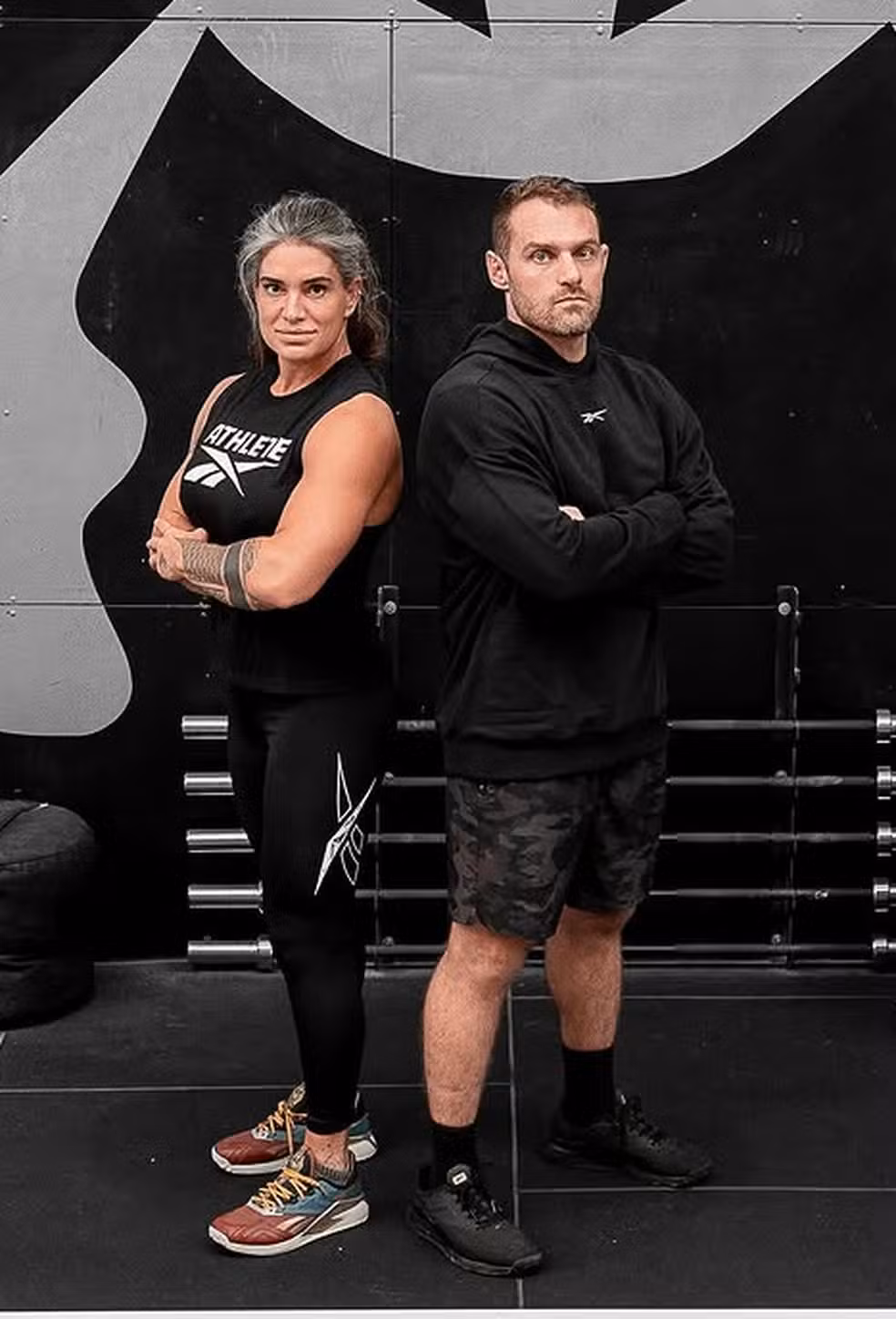 A ex-BBB Tata Rebane com o marido, Fernando Rebane — Foto: reprodução/ instagram