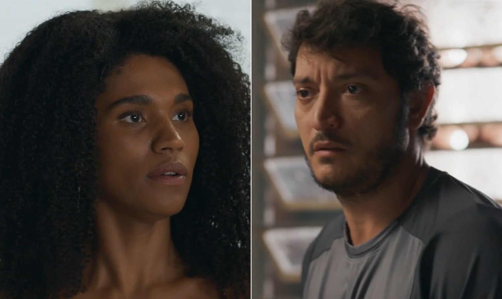 Em 'Quem ama cuida', Tom agride Elenice e filha do casal fica revoltada