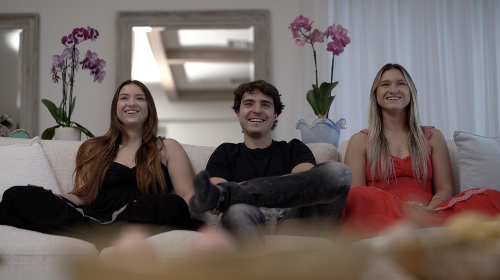 João Augusto, Sofia e Marina são filhos de Gugu Liberato — Foto: Divulgação