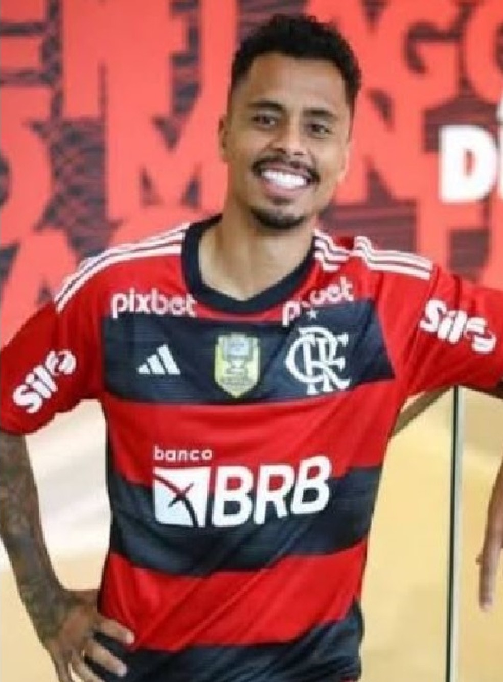 Allan Souza, do Flamengo — Foto: rep/ instagram