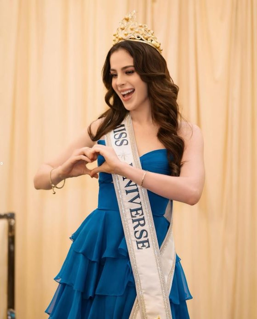 Fatima Bosch é a Miss Universo 2025 — Foto: rep/ instagram