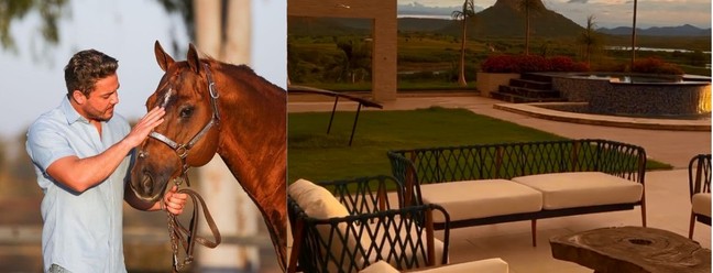 Safadão tem haras no interior do Ceará e investe na criação de cavalos de raça — Foto: Reprodução/Instagram