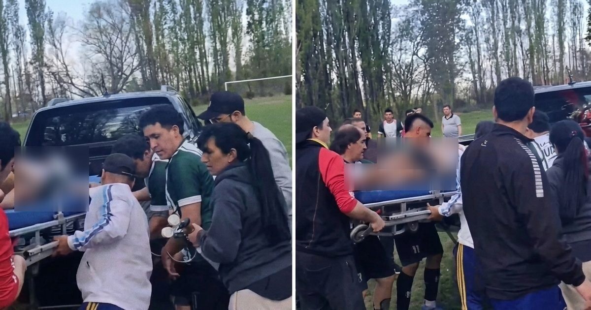 Jogador de futebol sofre três ataques cardíacos durante jogo em campeonato argentino