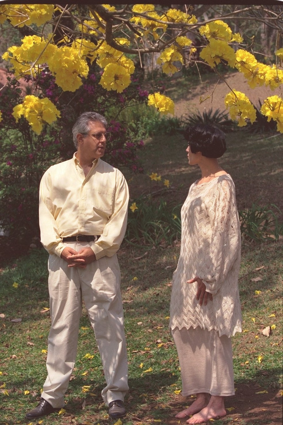 Ant&ocirc;nio Fagundes e Christiane Torloni em cena da novela "A viagem" &mdash; Foto: MARCOS ANDR&Eacute; PINTO