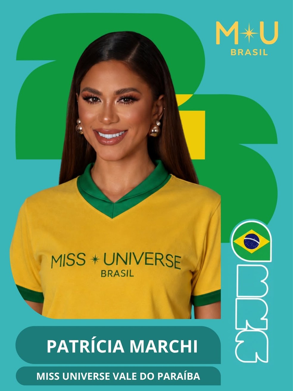 Candidata ao Miss Universe Brasil 2026 — Foto: Divulgação/Miss Universe Brasil