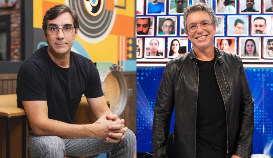 Os diretores Rodrigo Dourado e Boninho