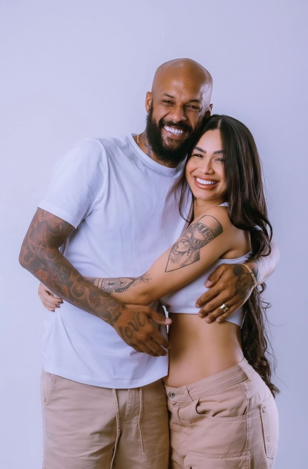 Bruno Silva e Andressa Marinho — Foto: Reprodução/Redes sociais