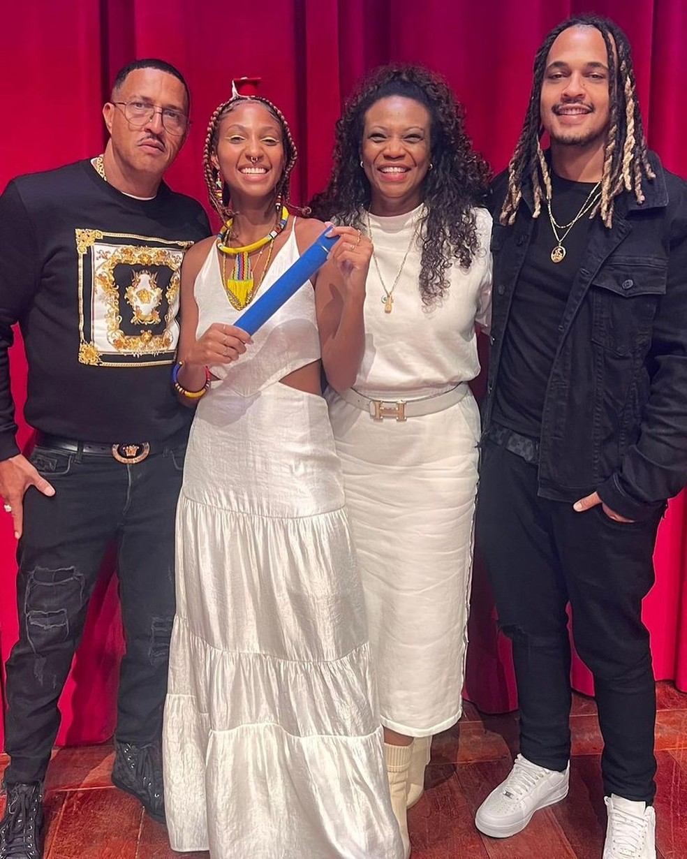 Ayomi Domenica, filha de Mano Brown — Foto: Reprodução/Instagram