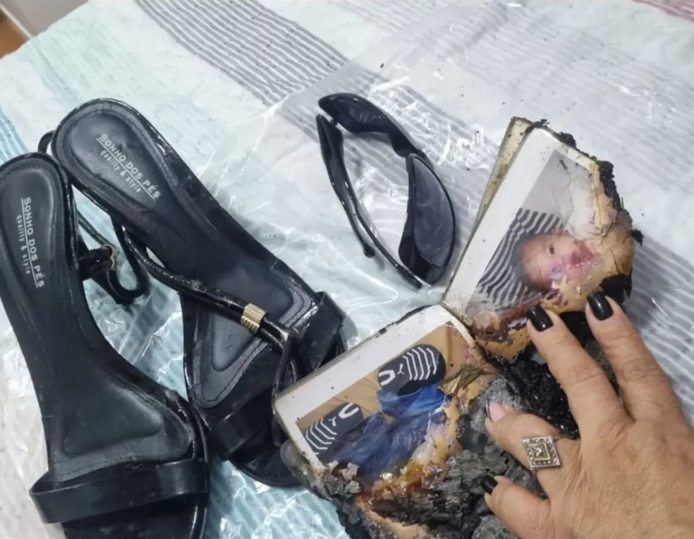 Mãe de Eliza Samudio recebe pertences da filha 15 anos após assassinato — Foto: Instagram