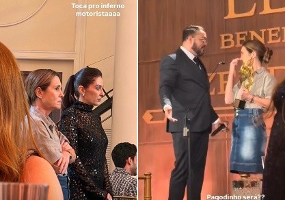 Adriana Esteves surge caracterizada de Carminha em cena com Belo para 'Avenida Brasil 2'