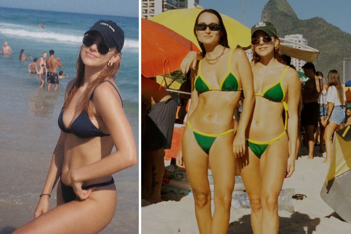 Juquinha de 'Três Graças', Gabriela Medvedovsky abre álbum de verão com amiga e namorado argentino