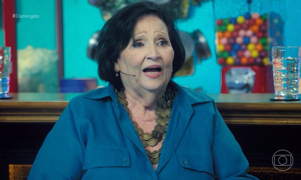 Dona Dea Lucia diz que fez harmonização vaginal aos 75 anos — Foto: TV Globo