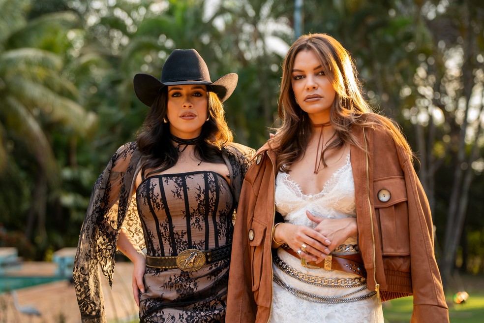 Day Camargo e Lara Menezes mostram os bastidores da música e a rotina entre os holofotes na 2ª temporada de 'Poderosas do Cerrado' — Foto: Mauricio Fidalgo/Divulgação
