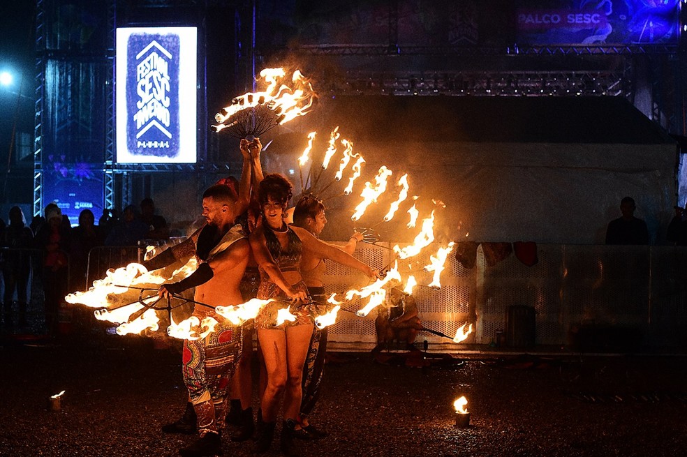 Para todos os gostos: por onde passa, o Festival Sesc de Inverno oferece atrações que despertam emoção e encantamento no público — Foto: Helio Mello