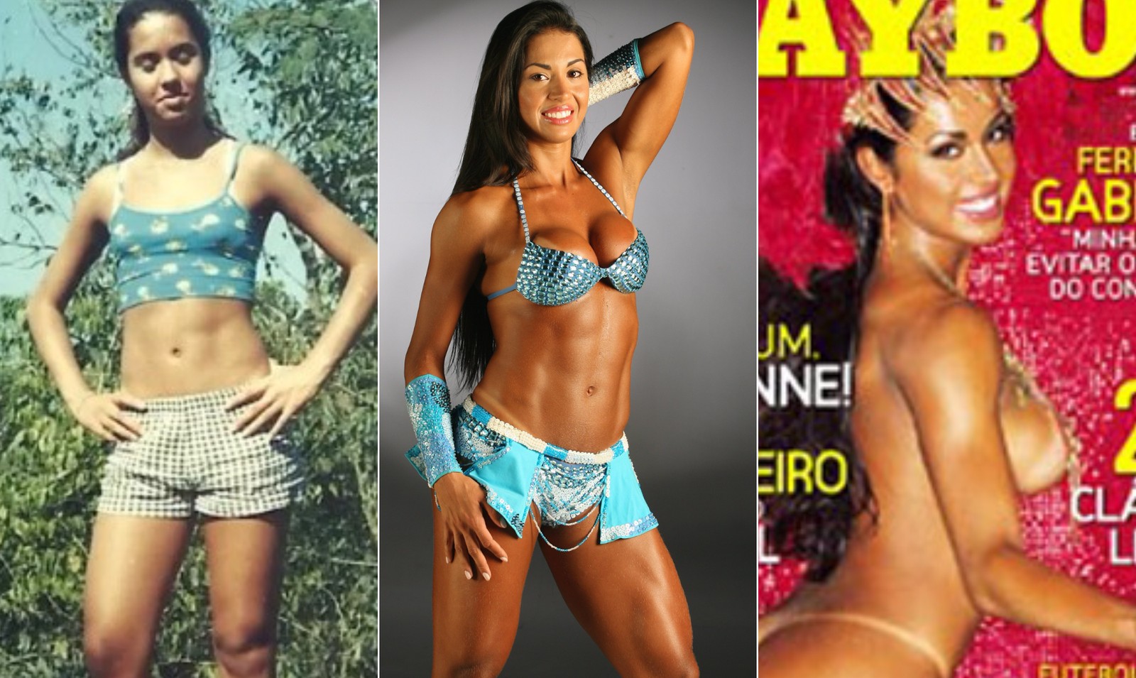 Gracyanne Barbosa — Foto: Reprodução/ Instagram; Marcelo Theobad; Reprodução