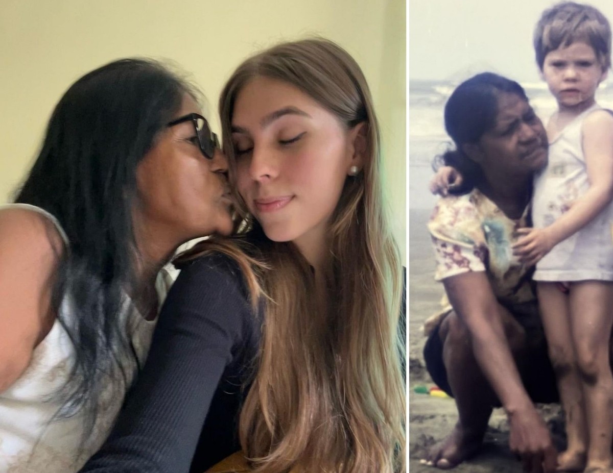 Buba em 'Renascer', Gabriela Medeiros mostra fotos com a mãe de antes e ...