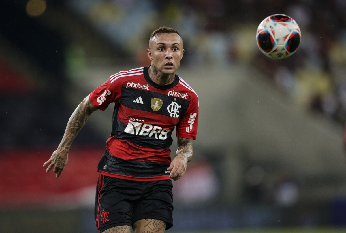 Cebolinha, Flamengo (Foto: Alexandre Cassiano)