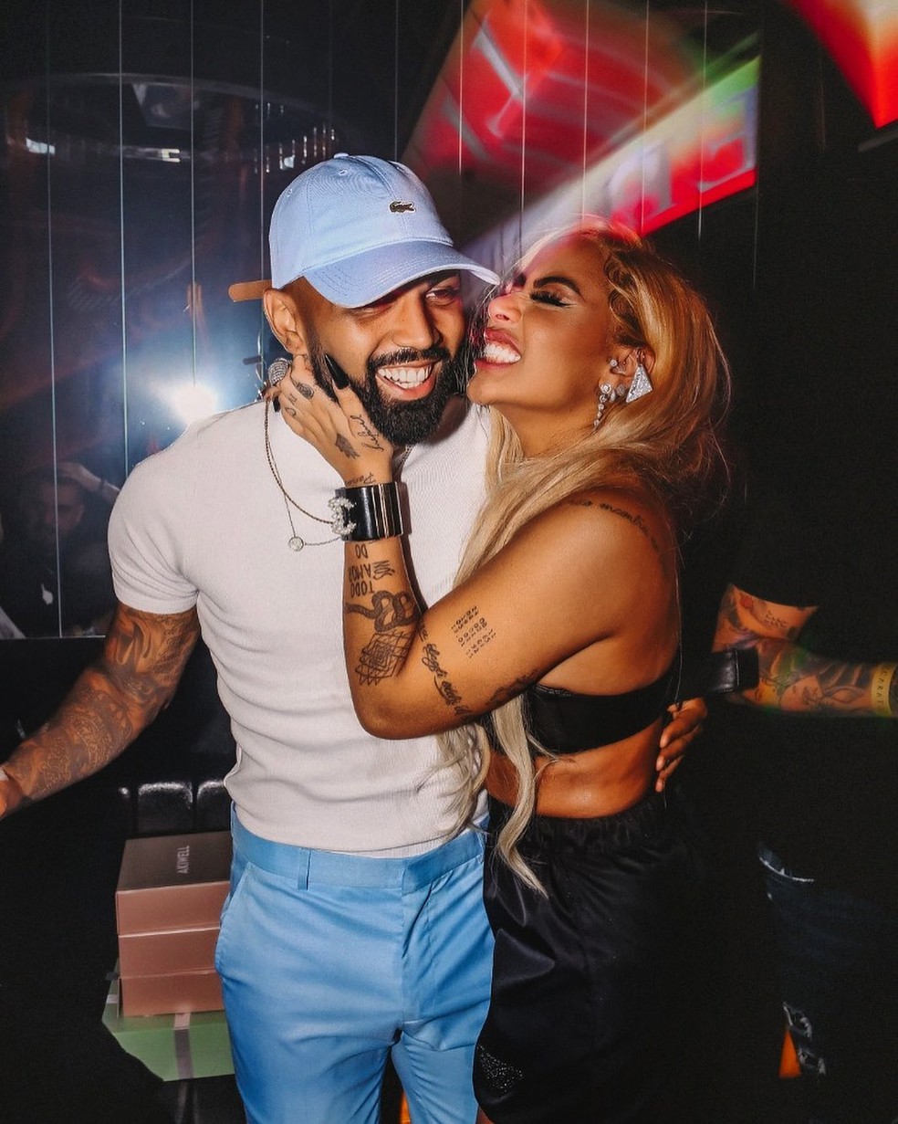 Gabigol e Rafaella Santos — Foto: Reprodução/Instagram 