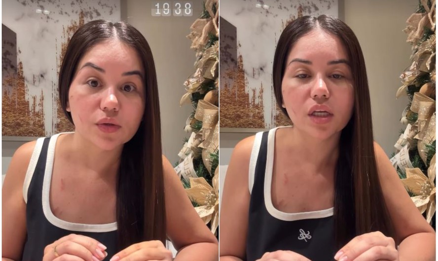 Esposa de cantor sertanejo agredida em frente à loja se manifesta: 'Não vamos mais nos calar'