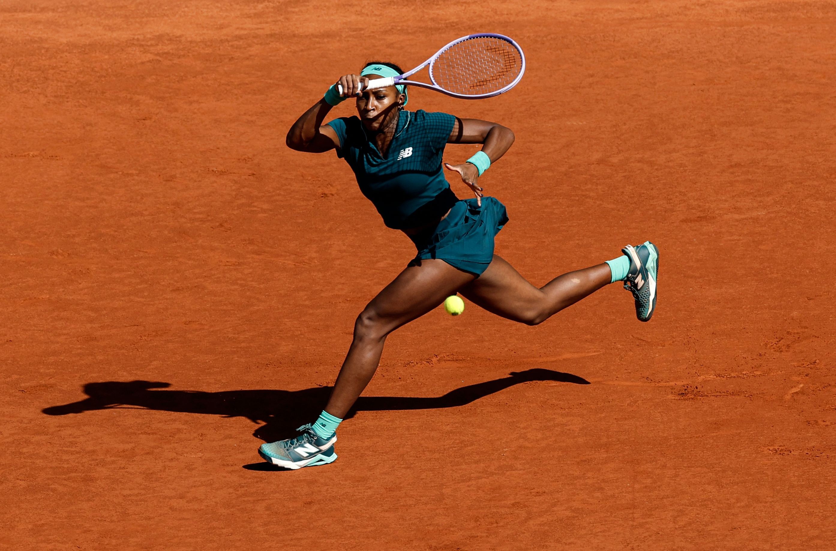 Coco Gauff vomita na quadra antes de avançar no Masters 1000 de Madri
