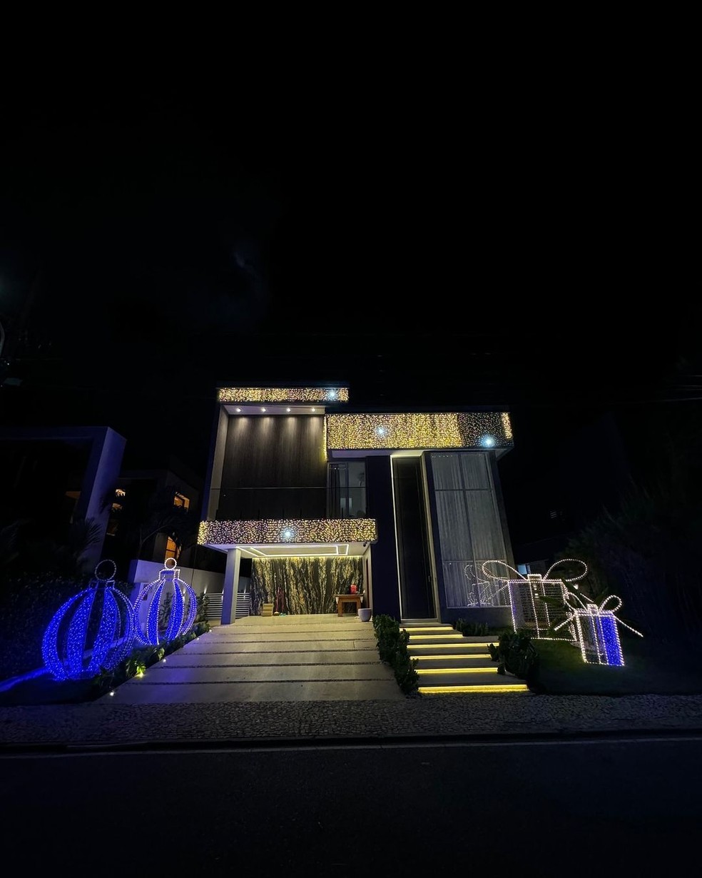 A nova casa de Luva de Pedreiro e Tavila Gomes — Foto: Reprodução/Instagram