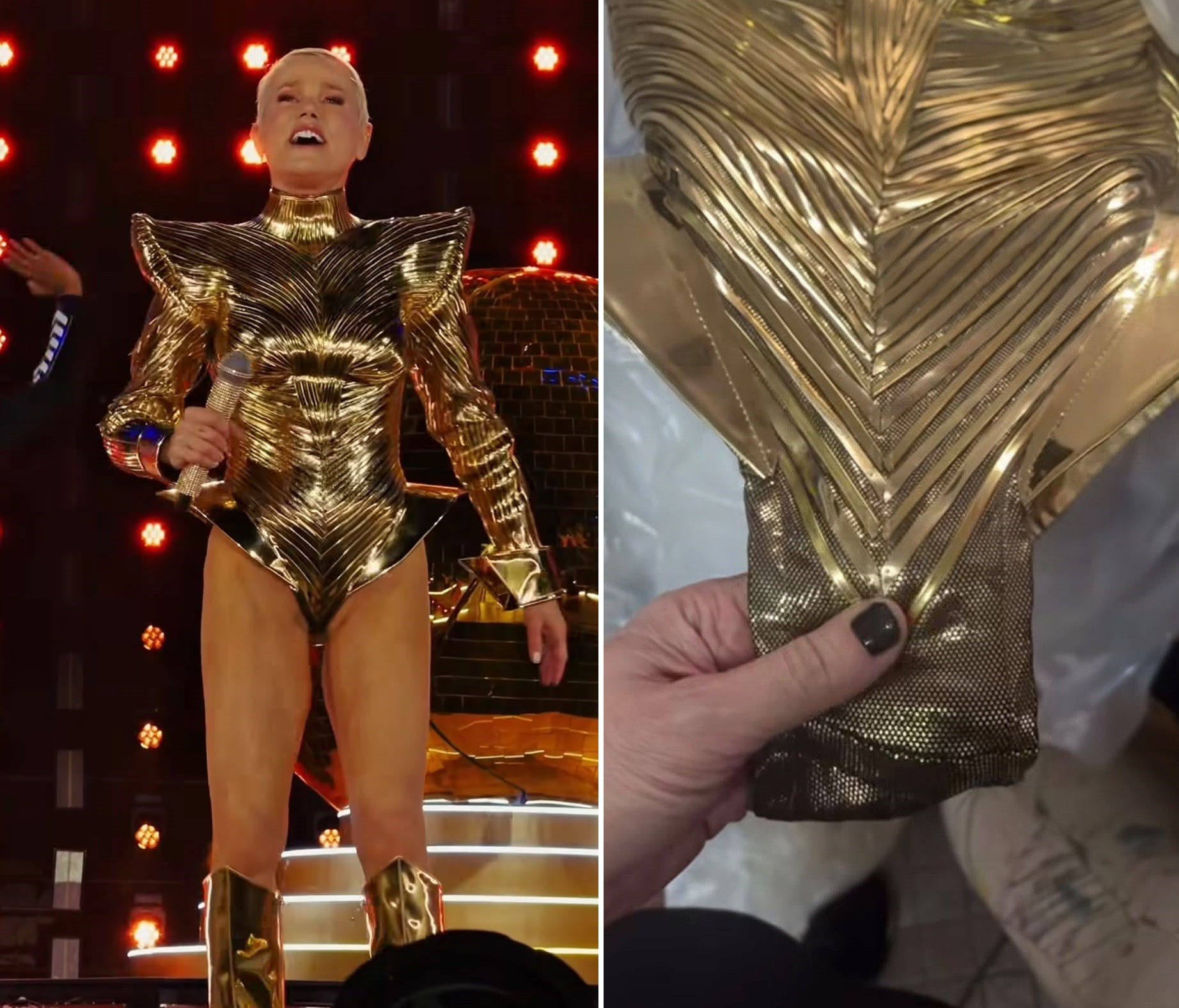Estilista de Xuxa defende figurino polêmico e apresentadora rebate críticas