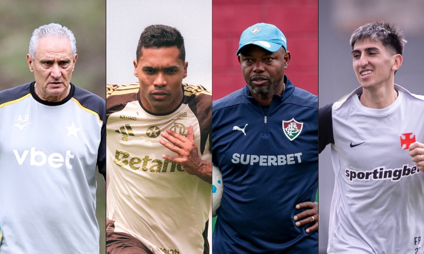 Maratona: Flamengo, Fluminense e Vasco encaram Brasileirão e semifinais continentais; Botafogo pensa só no nacional