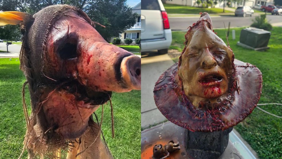 Esculturas da Dark Seed Creations &mdash; Foto: Reprodu&ccedil;&atilde;o/Facebook