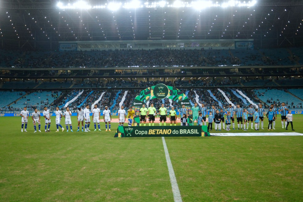 Cruzeiro e Grêmio empataram no primeiro jogo — Foto: Staff Images / Cruzeiro