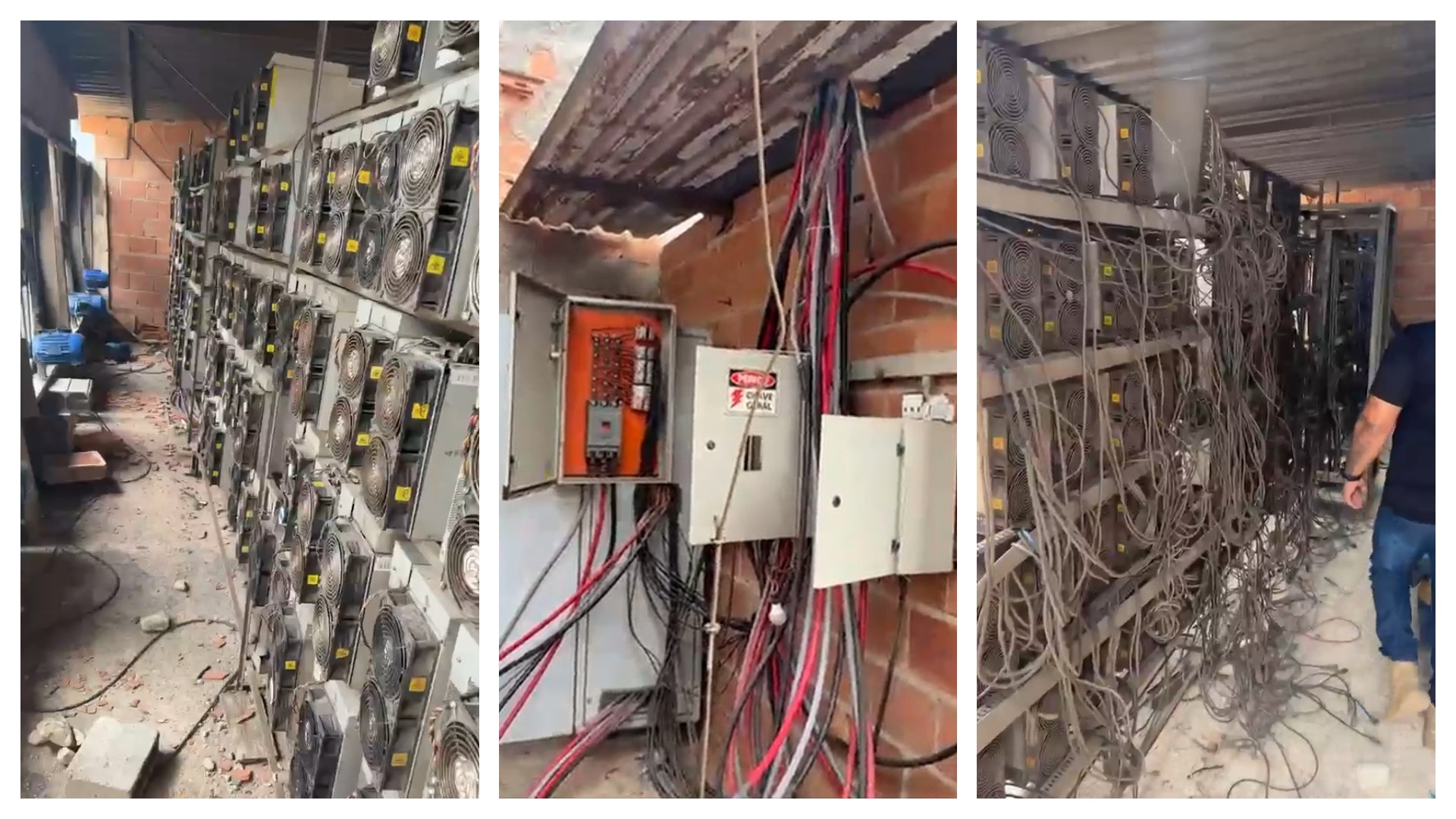 Mineradora de criptomoedas com gato de luz em Caxias consumia energia equivalente à de 1.200 casas