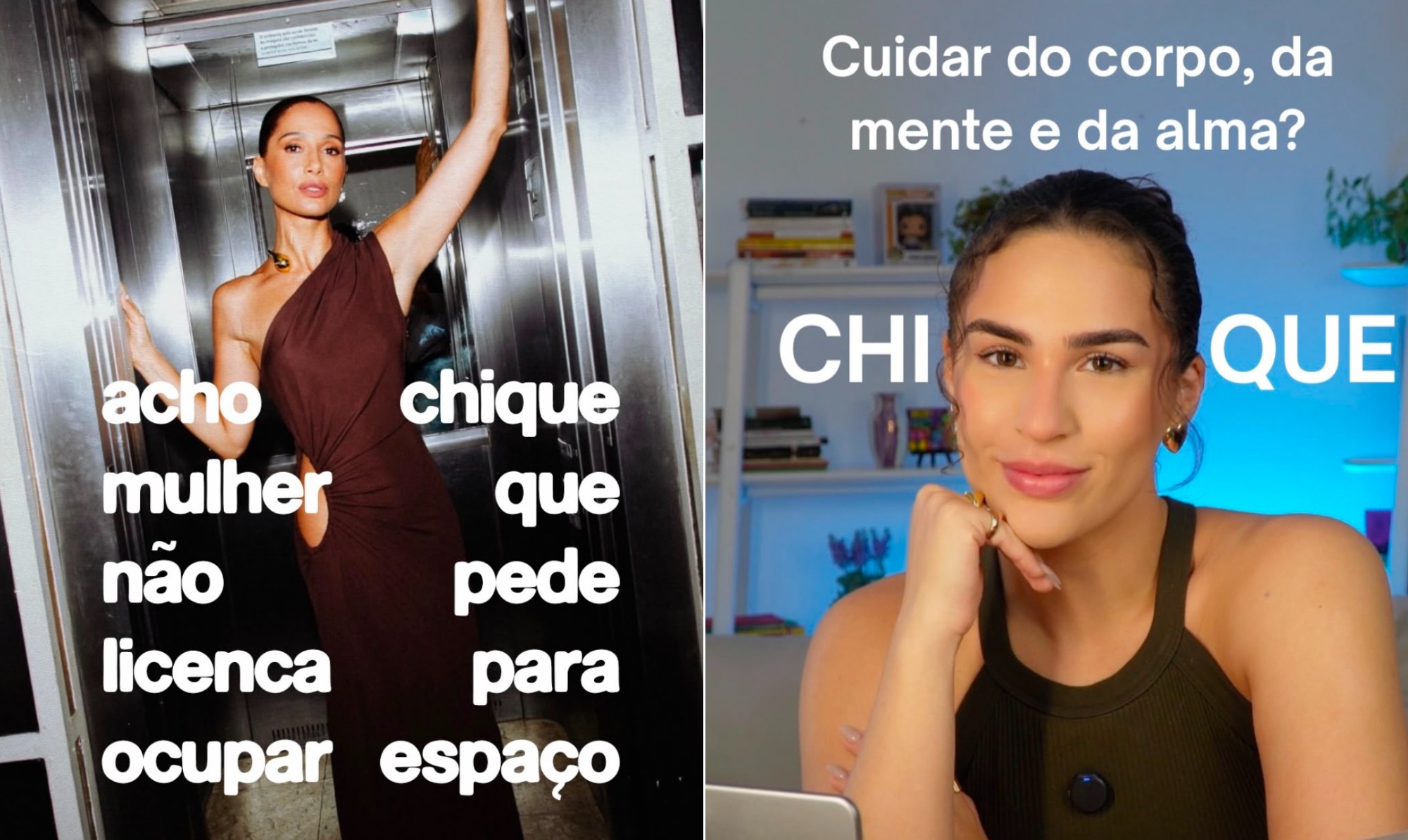 Coisas que acho chique de Camila Pitanga a Lvia Ara | Entretenimento | QTU - Notícias