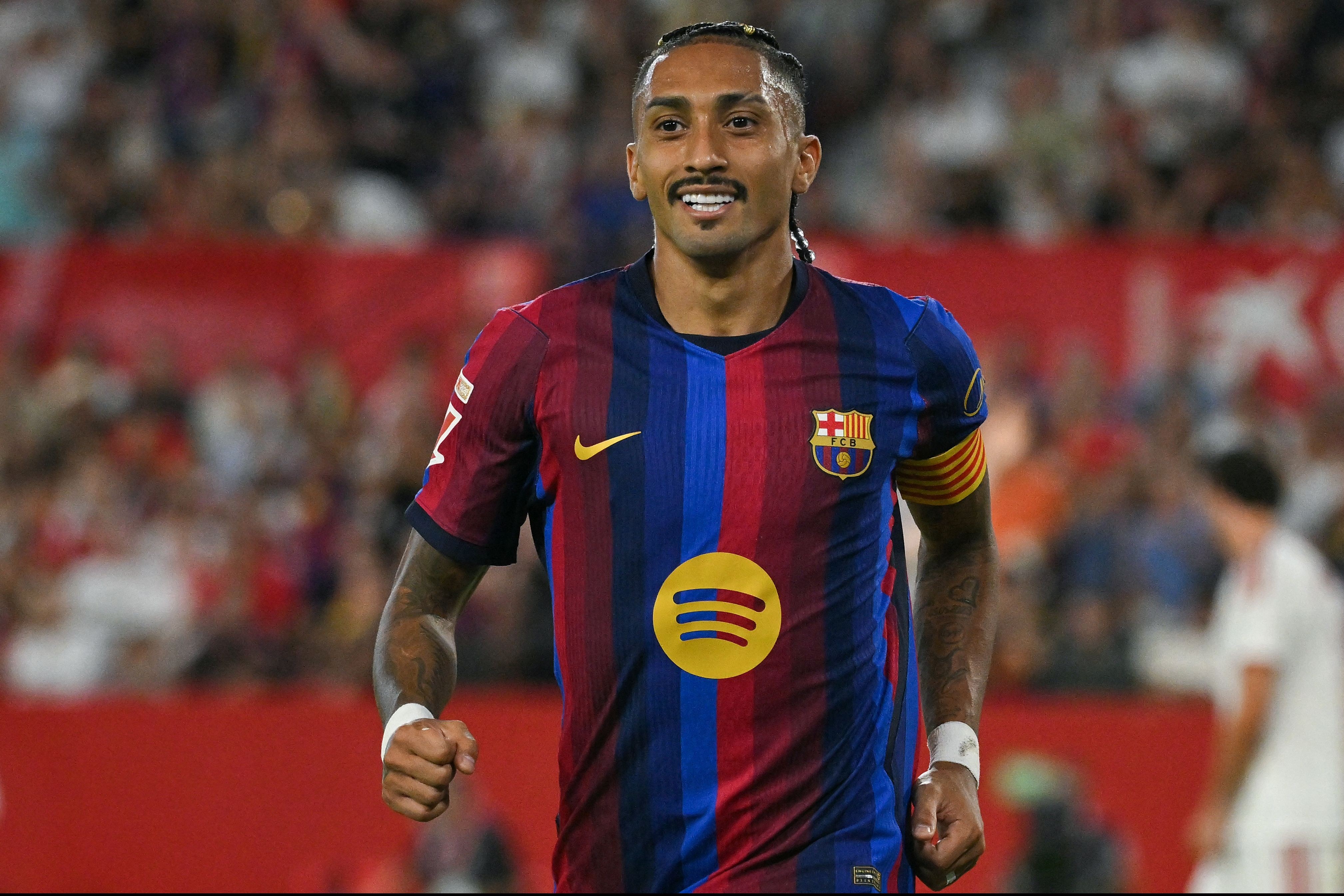 Raphinha supera número de hat-tricks de Neymar, Eto'o e Mbappé no Campeonato Espanhol