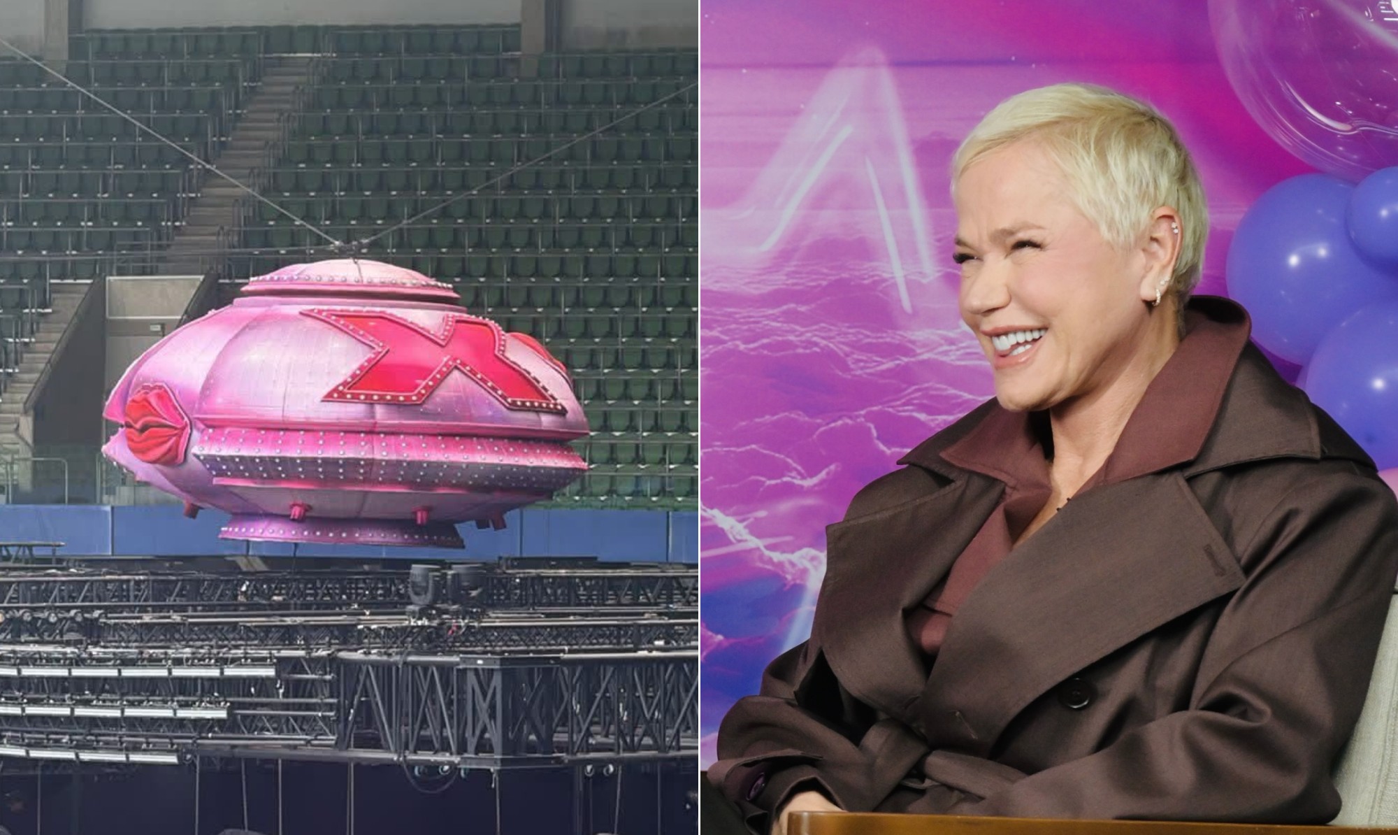 Xuxa se prepara para aposentar a nave em show e avisa: 