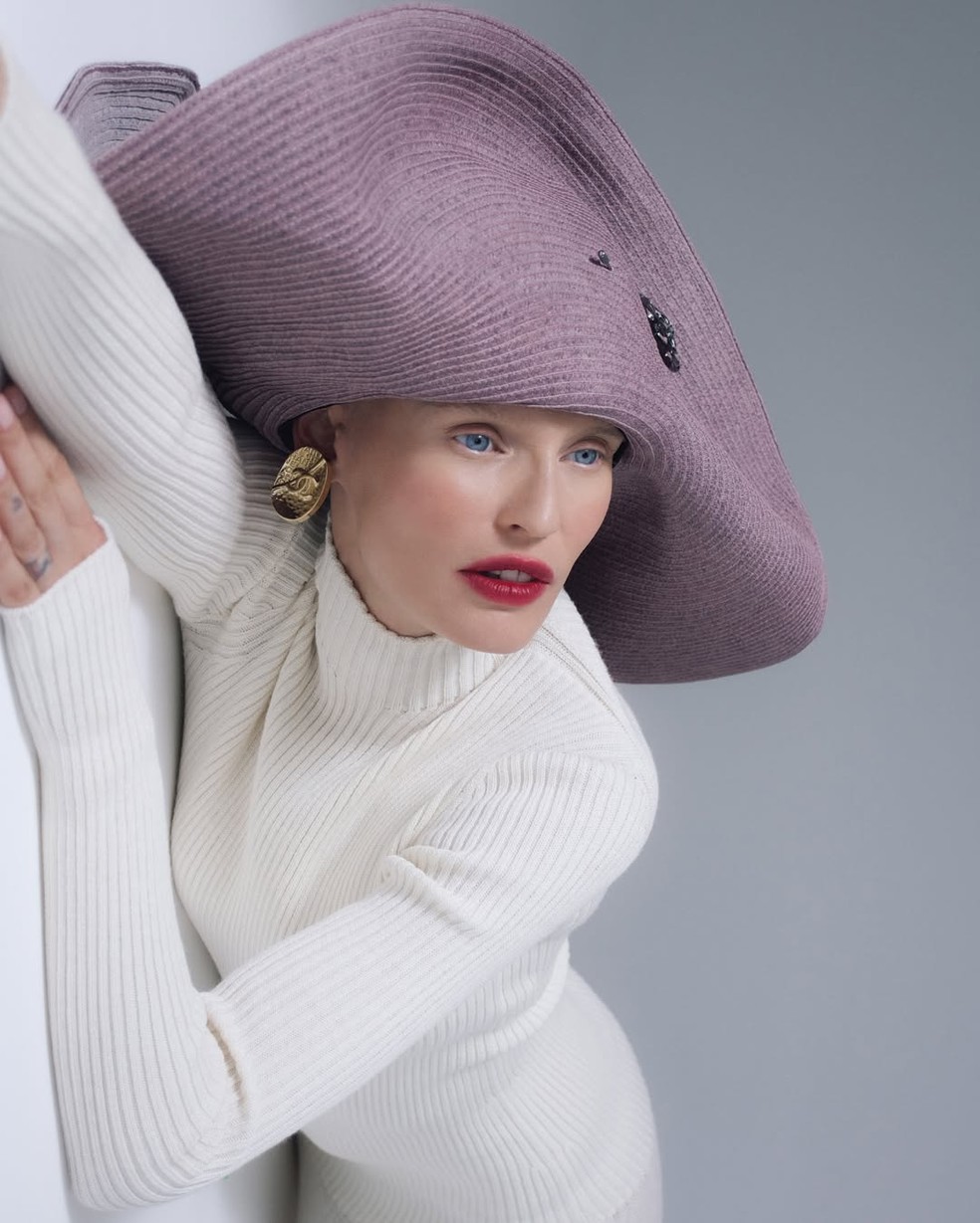 A top model Bianca Balti fez um novo ensaio após revelar câncer — Foto: Zoe Natale Mannella/Reprodução/Instagram
