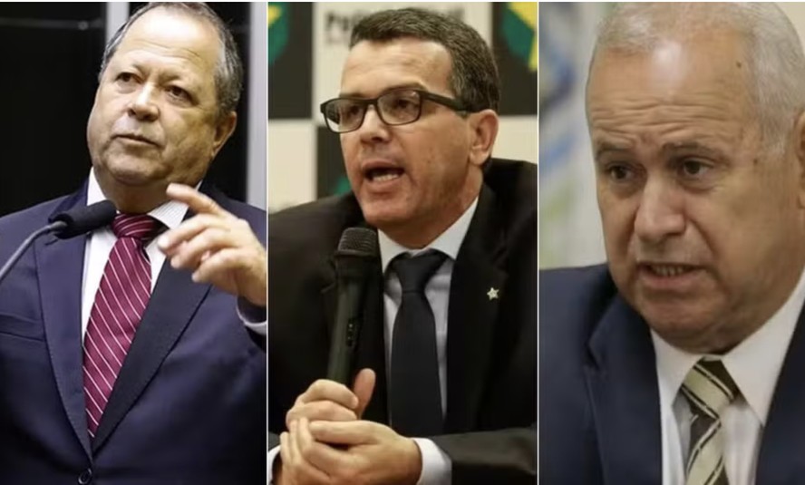 Chiquinho Brazão, Rivaldo Barbosa e Domingos Brazão: presos pela PF em operação do caso Marielle