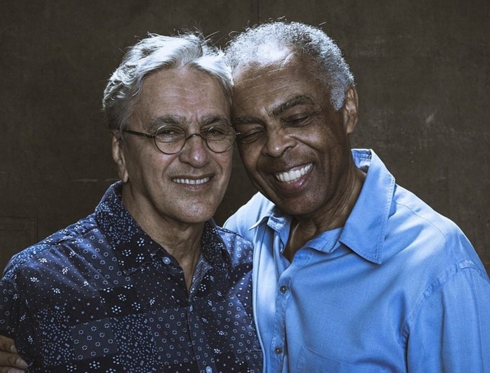 Caetano Veloso e Gilberto Gil — Foto: Foto: Fernando Young