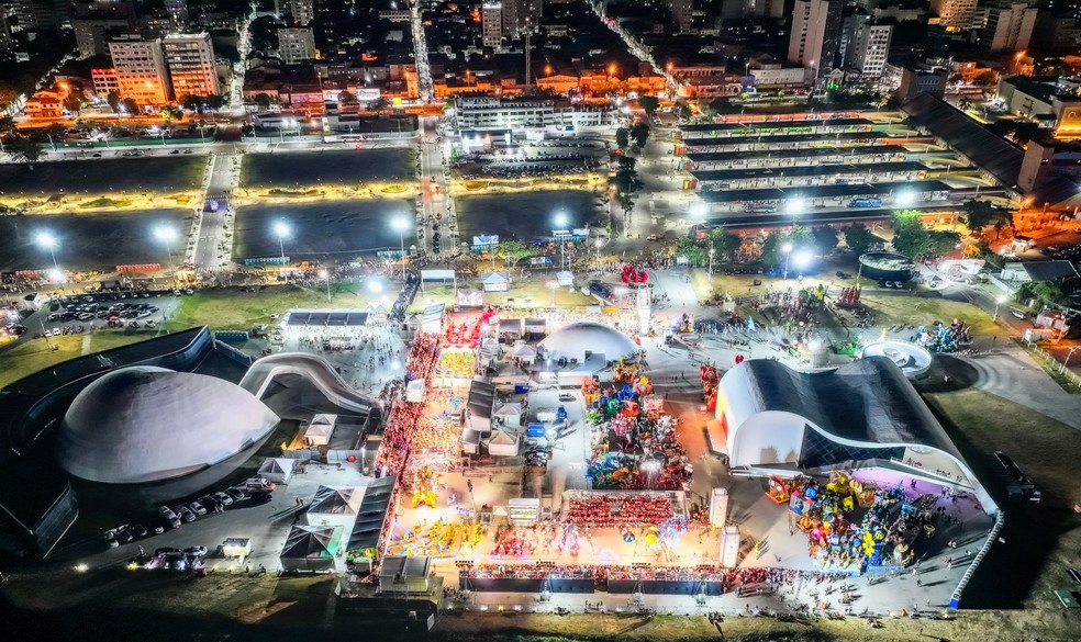 Infraestrutura e segurança para que o folião pudesse aproveitar tranquilo o desfile das agremiações — Foto: Divulgação