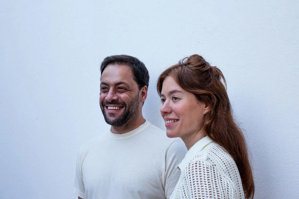O cantor português António Zambujo e a Maria Luiza Jobim — Foto: Reprodução/Instagram