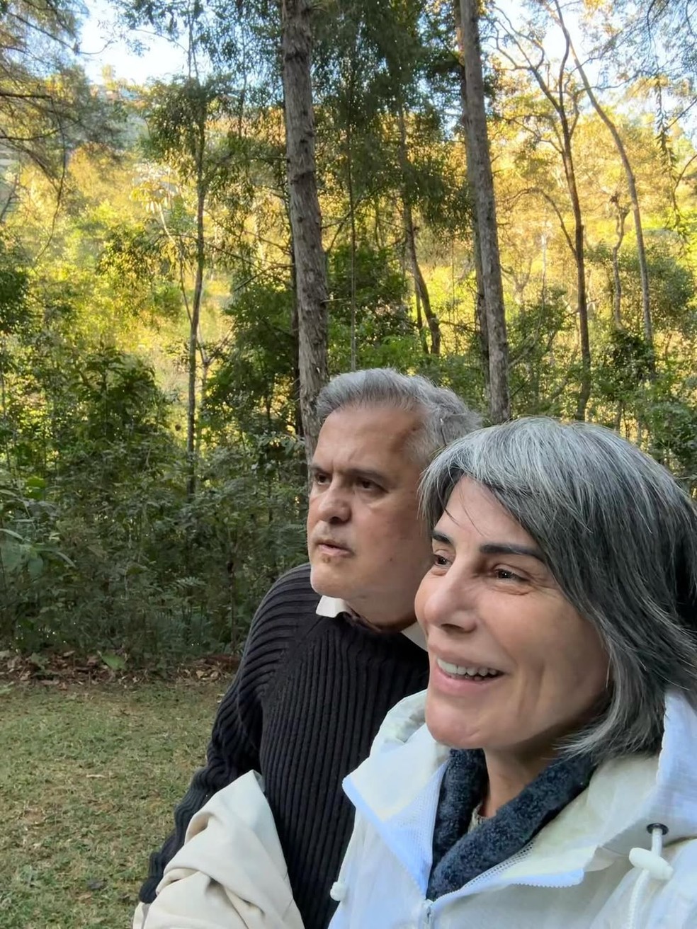 O casal Orlando Morais e Gloria Pires — Foto: Reprodução de Instagram