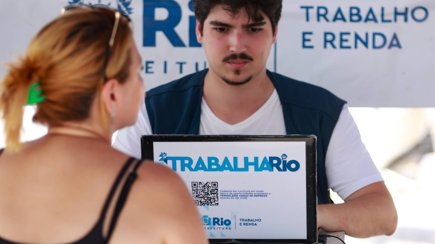 Trabalha Rio estará nos próximos dias no Largo da Carioca e em Realengo