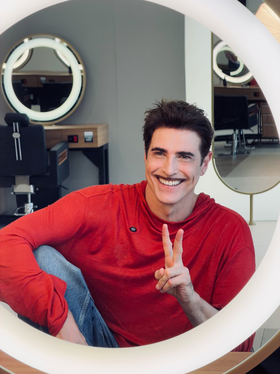 Aos 53 anos, Reynaldo Gianecchini renova visual e ganha elogios &mdash; Foto: Reprodu&ccedil;&atilde;o/Instagram