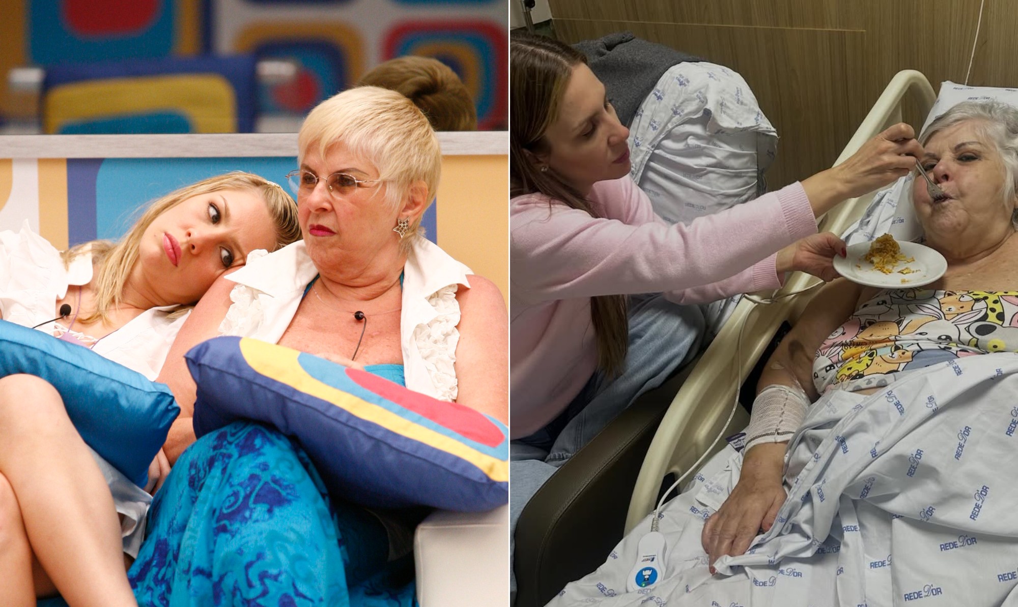 Ex-BBB Vovó Naná recebe alta após visita de Ana Carolina em internação