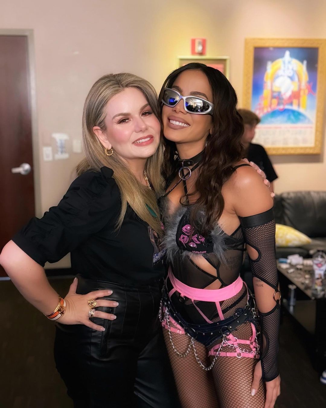 Juju di Casa com Anitta — Foto: reprodução