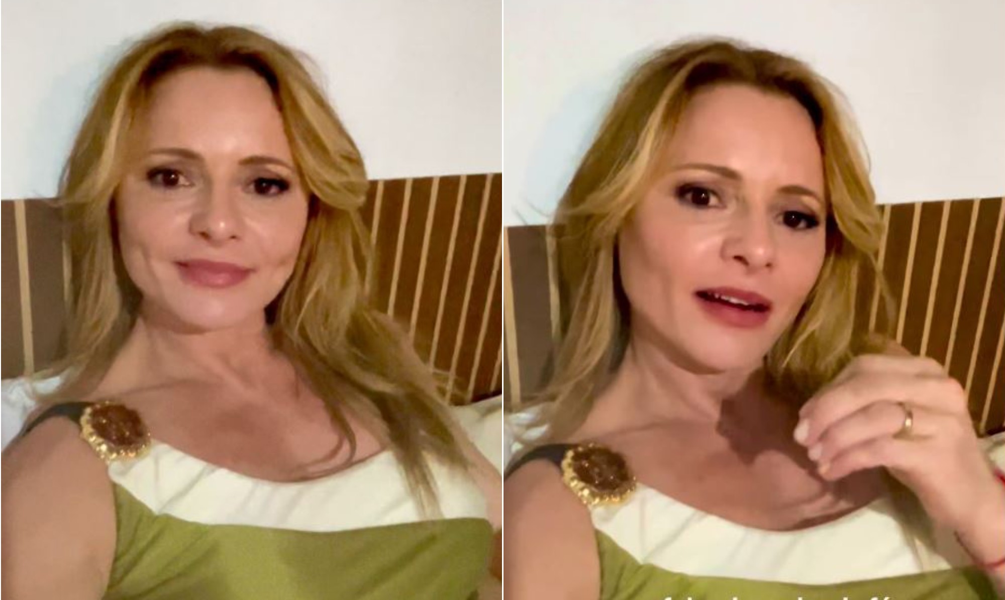 Atriz Rita Guedes revela milagre que a salvou de cirurgia e fala sobre fé