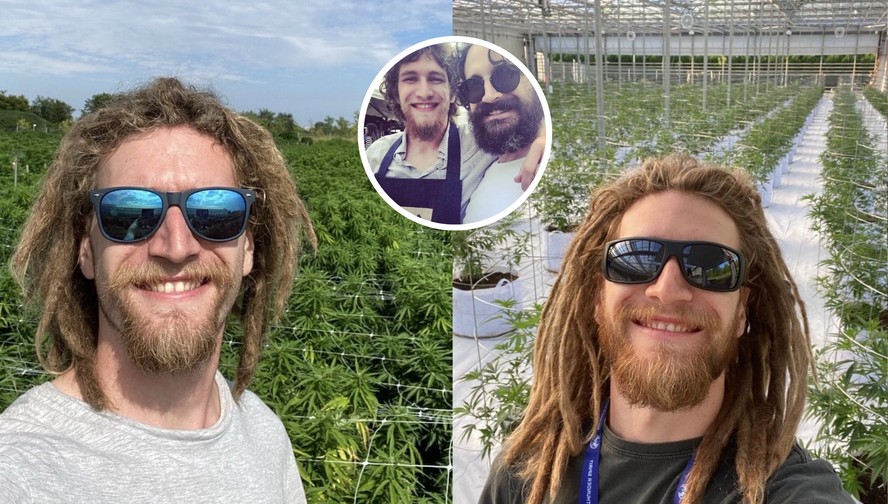 Filho de Caco Ciocler, Bruno Ciocler trabalha com cultivo de maconha no Canadá
