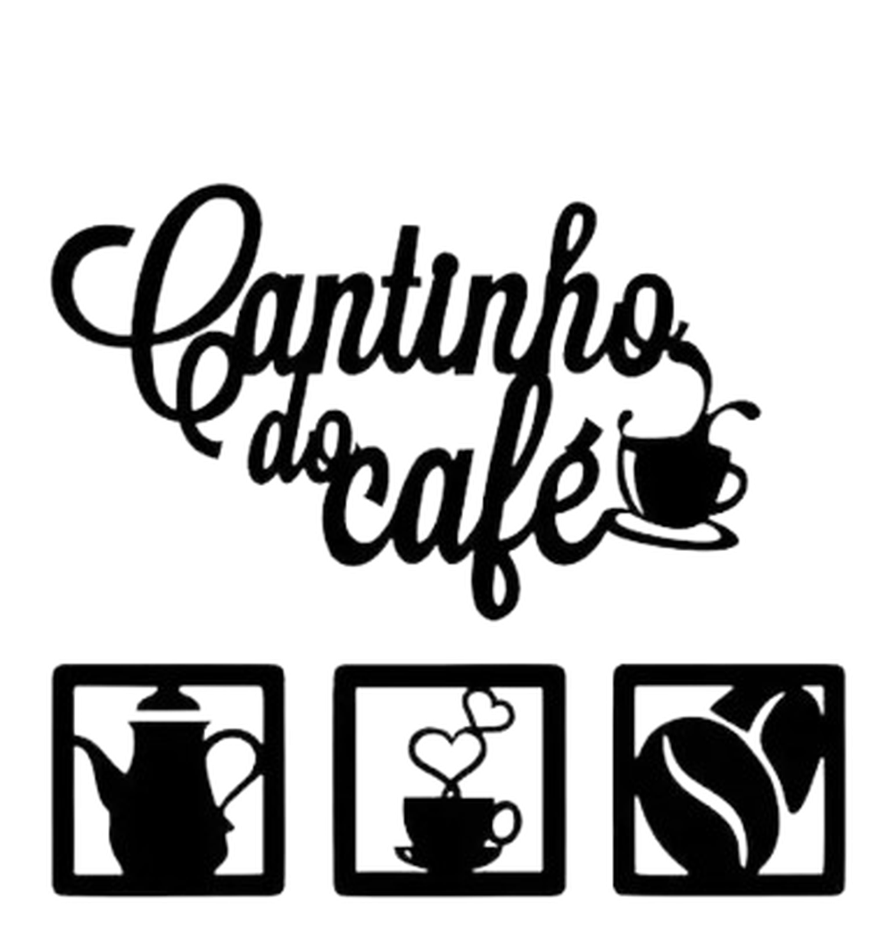 Kit placas de MDF para decoração — Foto: Reprodução