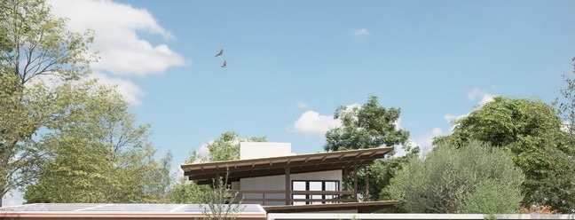 Casa de alpendre no estilo que João Gomes sonha — Foto: @icobe.arquitetura/Reprodução/Instagram