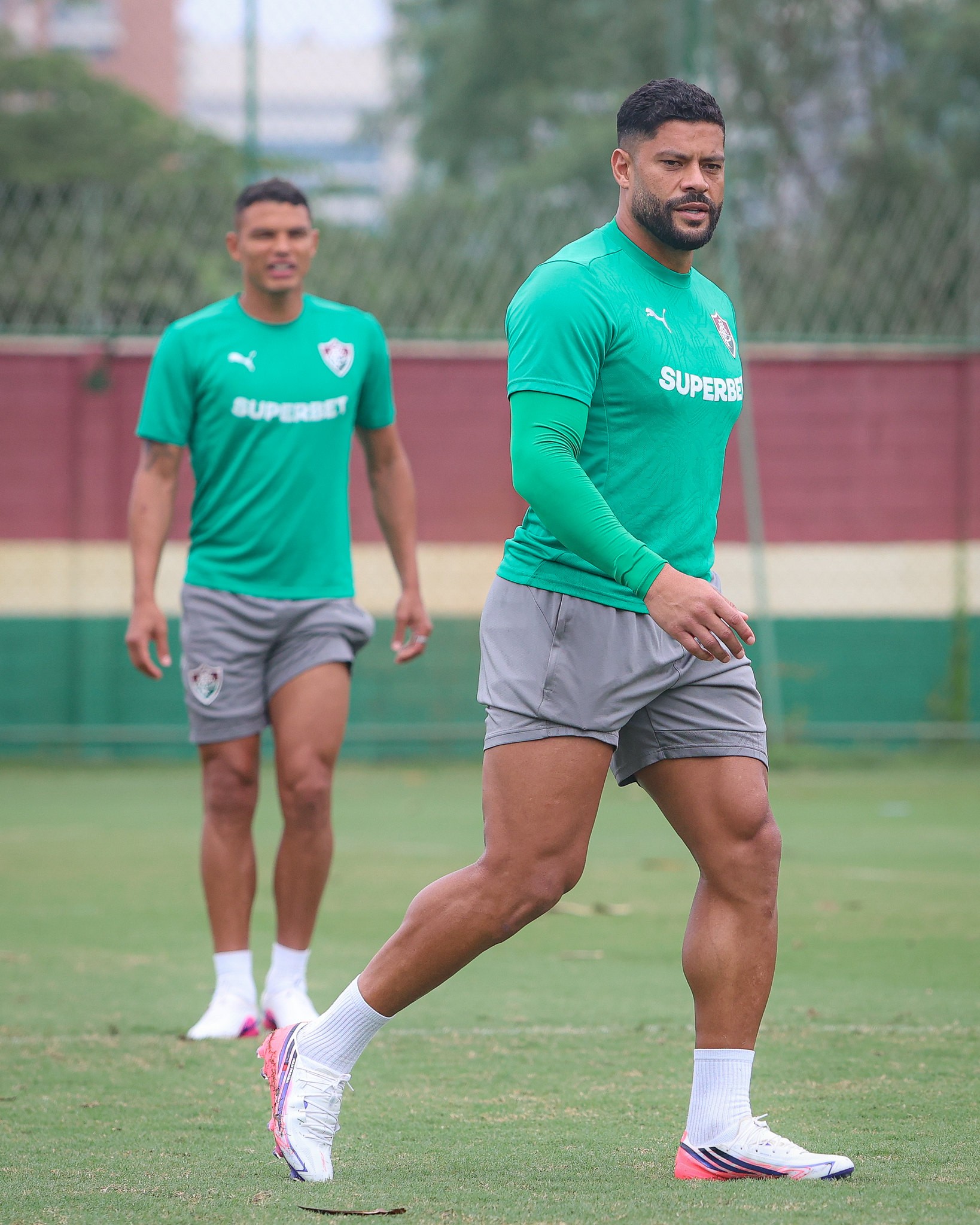 Veteranos, Thiago Silva e Hulk elevam o sarrafo do Fluminense na briga por títulos nesta temporada